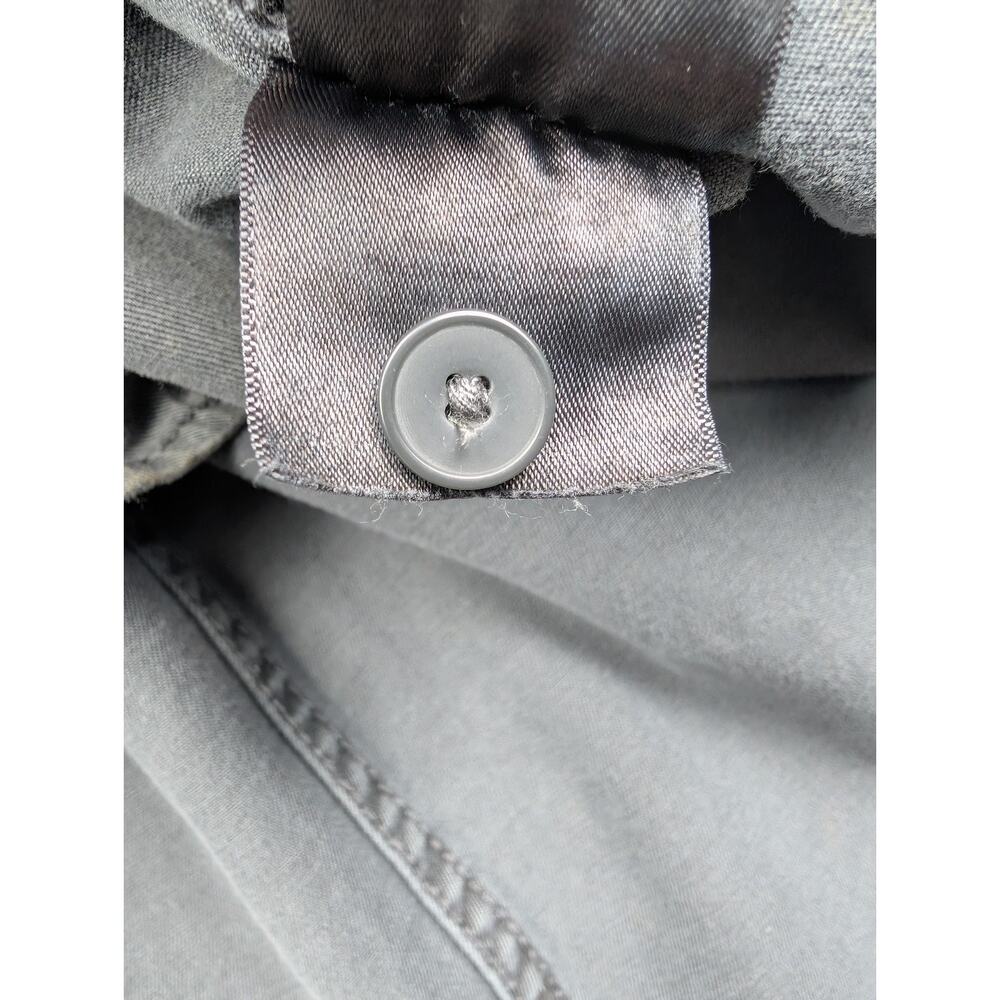 Levis Canvas Button Up Shirt Mens XXL Gray Work Wear Utility Thick Cotton Rugged - Picture 2 of 11